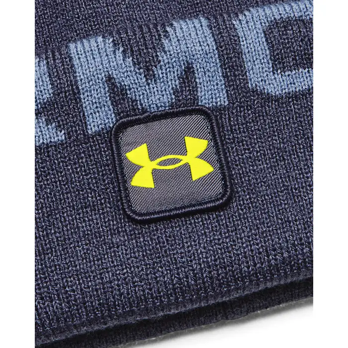Under Armour UA Halftime Fleece Pom Golf Beanie Hat 4 Under Armour UA Halftime Fleece Pom Golf Beanie Hat - Image 2