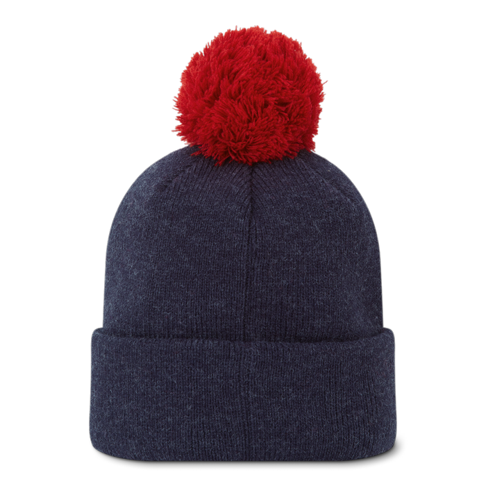 FootJoy Pom Pom Solid Knit Golf Beanie 4 FootJoy Pom Pom Solid Knit Golf Beanie - Image 2