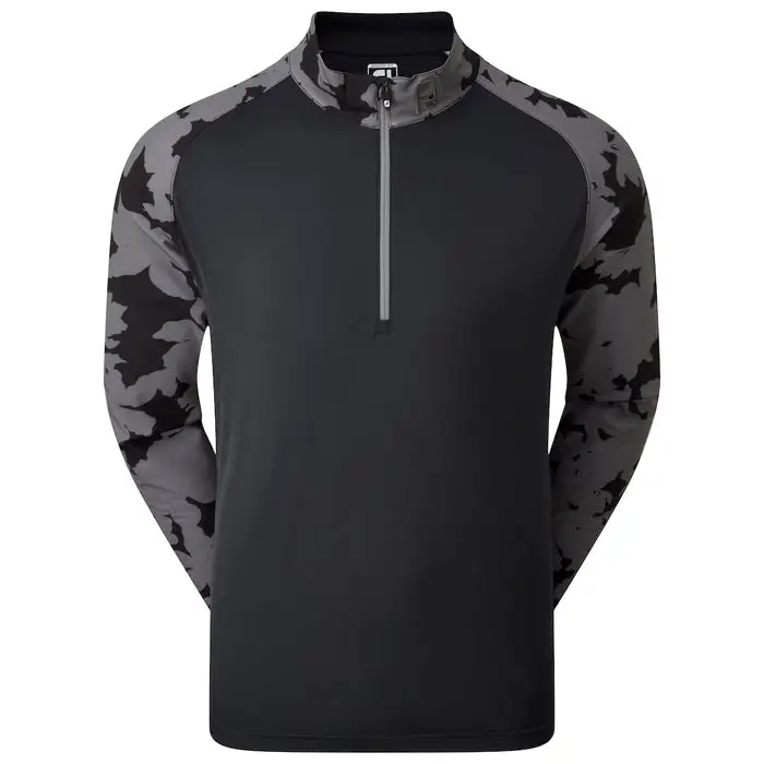 FootJoy Camo Floral Half Zip Golf Pullover 84441 3 FootJoy Camo Floral Half Zip Golf Pullover 84441