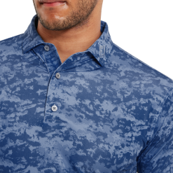 FootJoy Cloud Camo Lisle Men's Golf Polo Shirt 80005 -Cheap Clothing Store FJ 80005 05 700x700