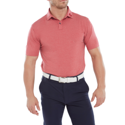 FootJoy Heather Self Collar Men's Golf Polo Shirt 80138 -Cheap Clothing Store FJ 80138 02 700x700
