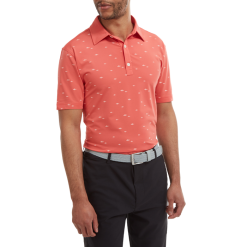 FootJoy School Of Fish Print Lisle Golf Shirt 88387 -Cheap Clothing Store FJ 88387 02 700x700