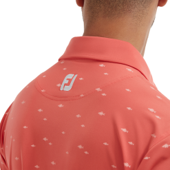 FootJoy School Of Fish Print Lisle Golf Shirt 88387 -Cheap Clothing Store FJ 88387 05 700x700