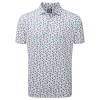 FootJoy Mini Floral Lisle Golf Shirt 88784 -Cheap Clothing Store FJ 88784 01 700x700
