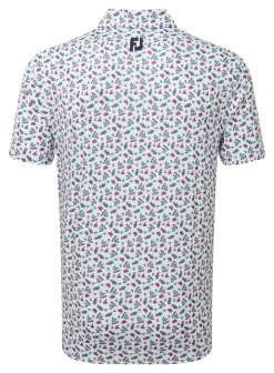 FootJoy Mini Floral Lisle Golf Shirt 88784 6 FootJoy Mini Floral Lisle Golf Shirt 88784 -Cheap Clothing Store FJ 88784 04 516x700