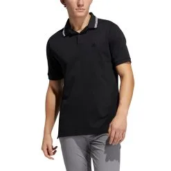 Adidas Go-To Primegreen Pique Polo Golf Shirt -Cheap Clothing Store GS9474 APP on model front white 700x700