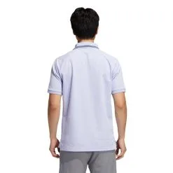 Adidas Go-To Primegreen Pique Polo Golf Shirt 9 Adidas Go-To Primegreen Pique Polo Golf Shirt -Cheap Clothing Store H49947 APP on model back white 700x700