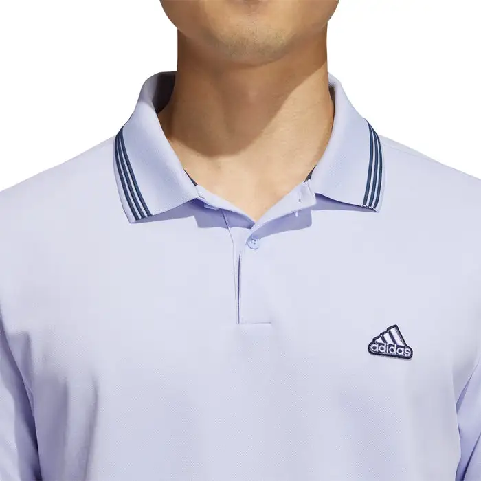 Adidas Go-To Primegreen Pique Polo Golf Shirt 4 Adidas Go-To Primegreen Pique Polo Golf Shirt - Image 2