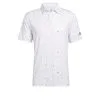 Adidas Flag Print Polo Golf Shirt 2 Adidas Flag Print Polo Golf Shirt -Cheap Clothing Store HA9144 APP photo front center white 700x700