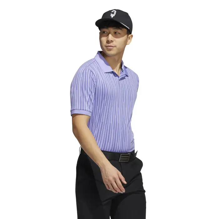 Adidas Jacquard HEAT.RDY Polo Golf Shirt 8 Adidas Jacquard HEAT.RDY Polo Golf Shirt - Image 6