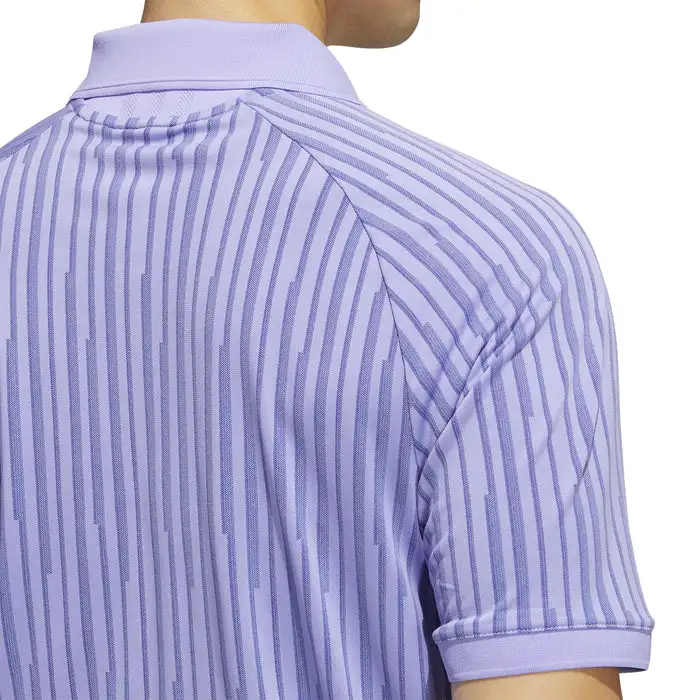 Adidas Jacquard HEAT.RDY Polo Golf Shirt 4 Adidas Jacquard HEAT.RDY Polo Golf Shirt - Image 2