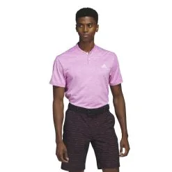 Adidas Textured Stripe Golf Polo Shirt 9 Adidas Textured Stripe Golf Polo Shirt -Cheap Clothing Store HR9070 3 APPAREL OnModel StandardView white 700x700