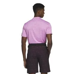 Adidas Textured Stripe Golf Polo Shirt 11 Adidas Textured Stripe Golf Polo Shirt -Cheap Clothing Store HR9070 5 APPAREL OnModel BackView white 700x700