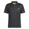 Adidas Stripe Zip Men's Golf Polo Shirt