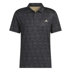 Adidas Stripe Zip Men's Golf Polo Shirt