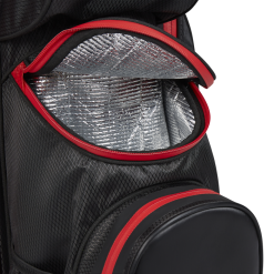 Titleist Cart 14 StaDry Cart Bag -Cheap Clothing Store NEW Cart14StaDry Black Black Red 08 700x700