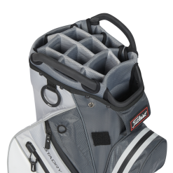 Titleist Cart 14 StaDry Waterproof Cart Bag -Cheap Clothing Store NEW Cart14StaDry Charcoal Gray White 04 700x700